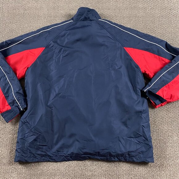 Boston Red Sox Windbreaker Jacket Men's Large Full Zip GIII G-III Carl Banks - Picture 4 of 9